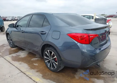2017 Toyota Corolla Se from USA, damaged, VIN 5YFBURHE0HP614873